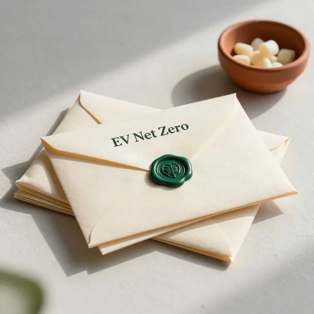 Sealed claim envelopes, wax stamp, cream cloth and terracotta bowl on plaster